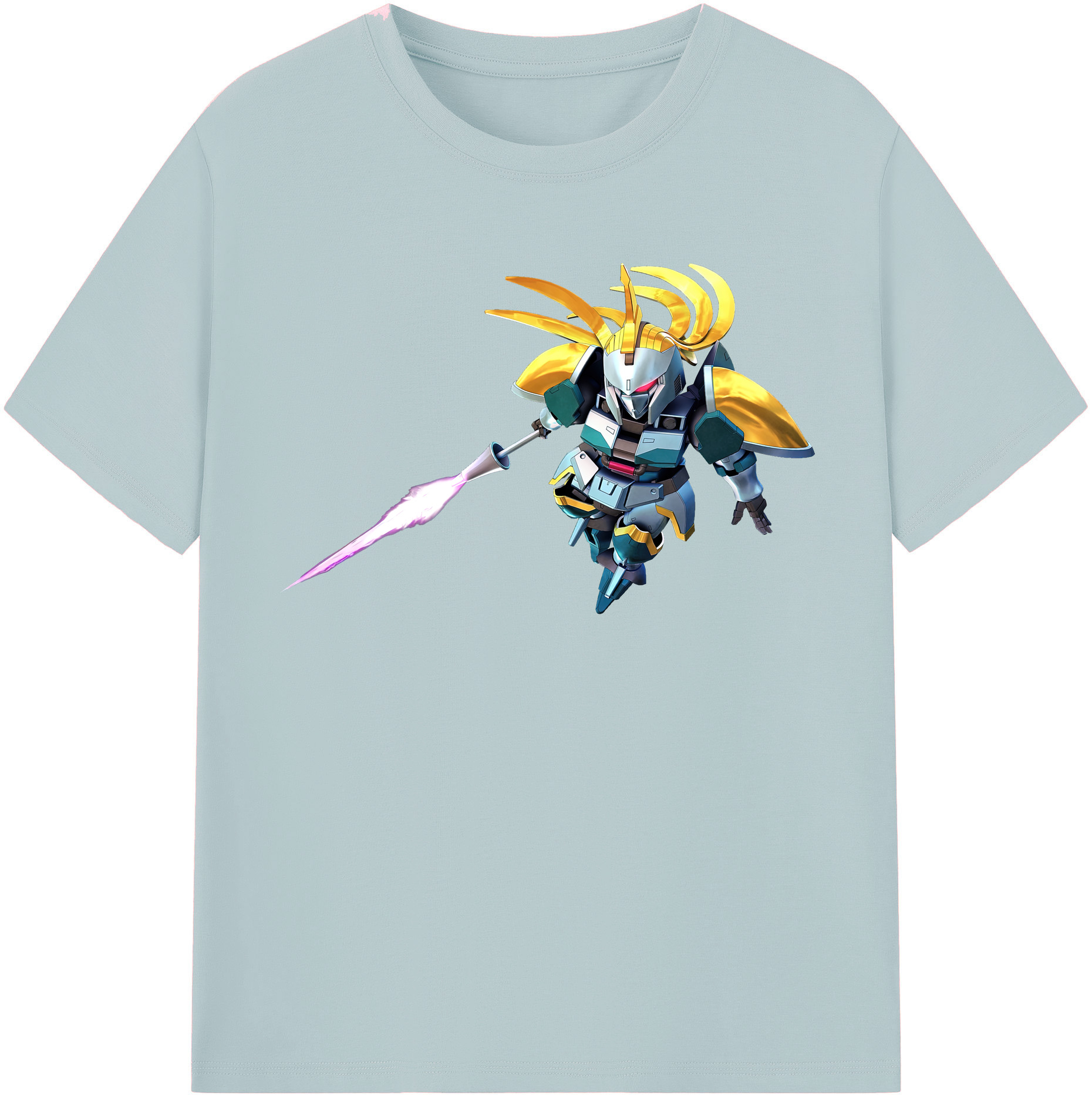 （画像用） 機動戦士ガンダム Mobile Suit Gundam 綿100％半袖Tシャツ（フロントプリント）